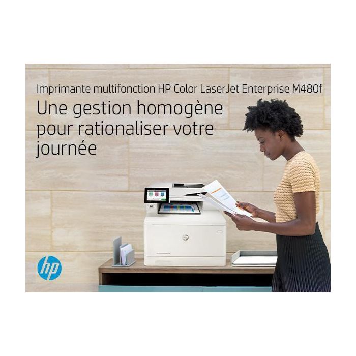 HP Color LaserJet Enterprise MFP M480f - Impresora Multifunción a Color