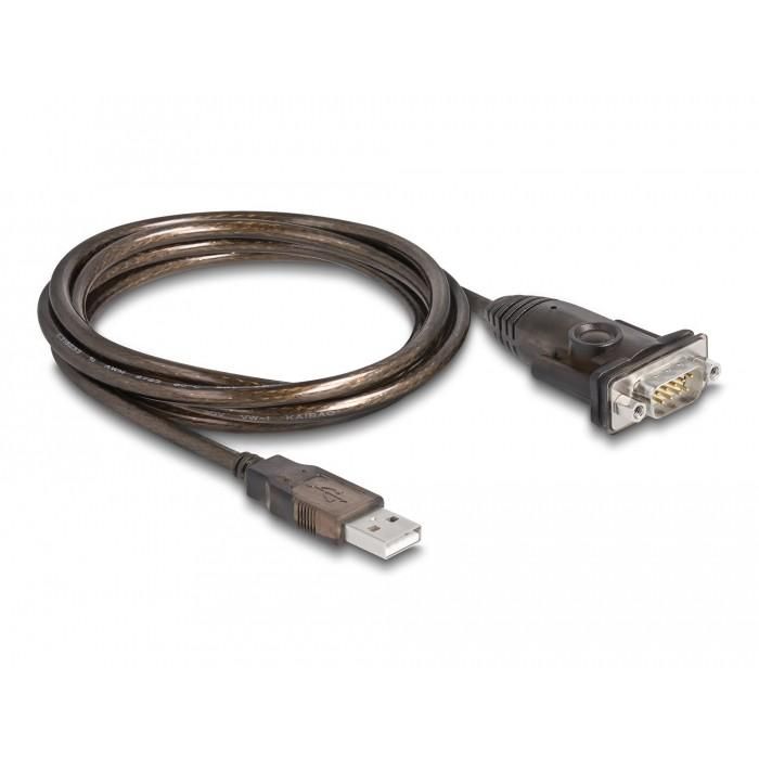 Delock Adapter USB2.0 Typ-A zu 1 x Seriell RS-232 D-sub9 pin 0 Delock Adapter USB2.0 Typ-A zu 1 x Seriell RS-232 D-sub9 pin 0