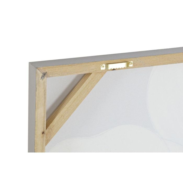 Cuadro Shabby DKD Home Decor Blanco Dorado 2.8 x 80 x 80 cm (2 Unidades) 1 Cuadro Shabby DKD Home Decor Blanco Dorado 2.8 x 80 x 80 cm (2 Unidades) 1