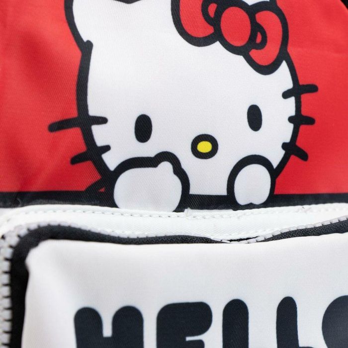 Mochila Escolar Hello Kitty Rojo 2