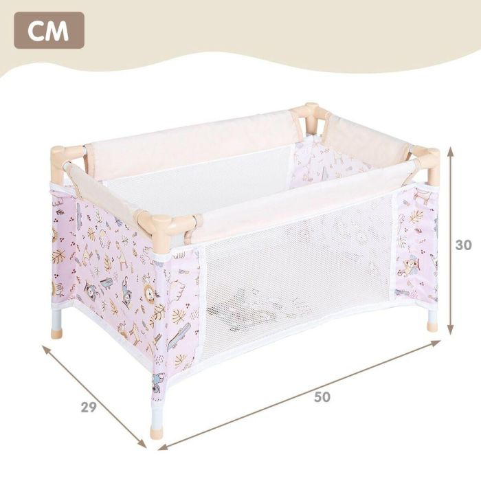Cuna para Muñecas Colorbaby Safari 29 x 50 x 30 cm 4 Unidades 2 Cuna para Muñecas Colorbaby Safari 29 x 50 x 30 cm 4 Unidades 2