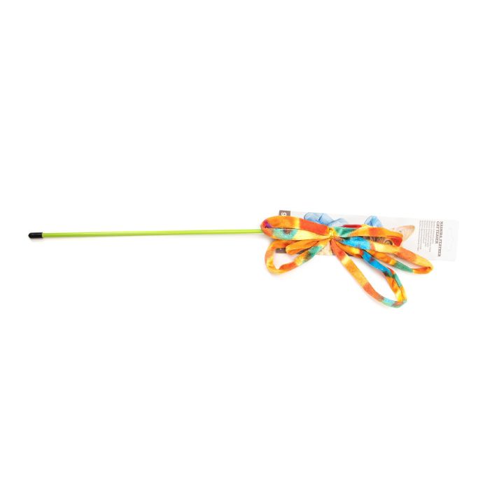 Gloria Nashira Caña para Gatos Juguete Interactivo con Tira de Peluche de 105 cm, Ideal para Perseguir 4 Gloria Nashira Caña para Gatos Juguete Interactivo con Tira de Peluche de 105 cm, Ideal para Perseguir 4