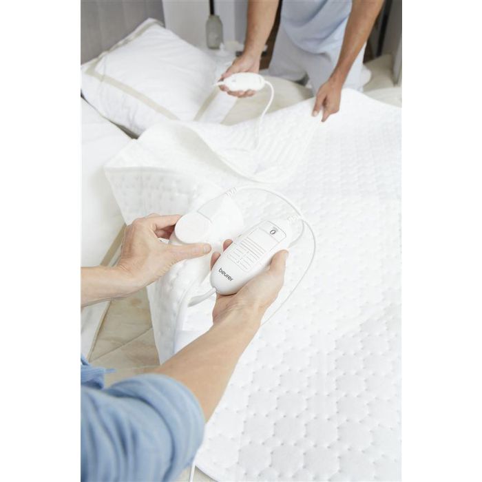 Beurer 317.16 Calientacamas Eléctrico Doble Transpirable XXL para Invierno y Alivio Muscular 3