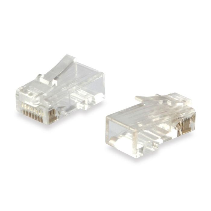 Kit 100 Unidades Conectores Rj45 Equip 2