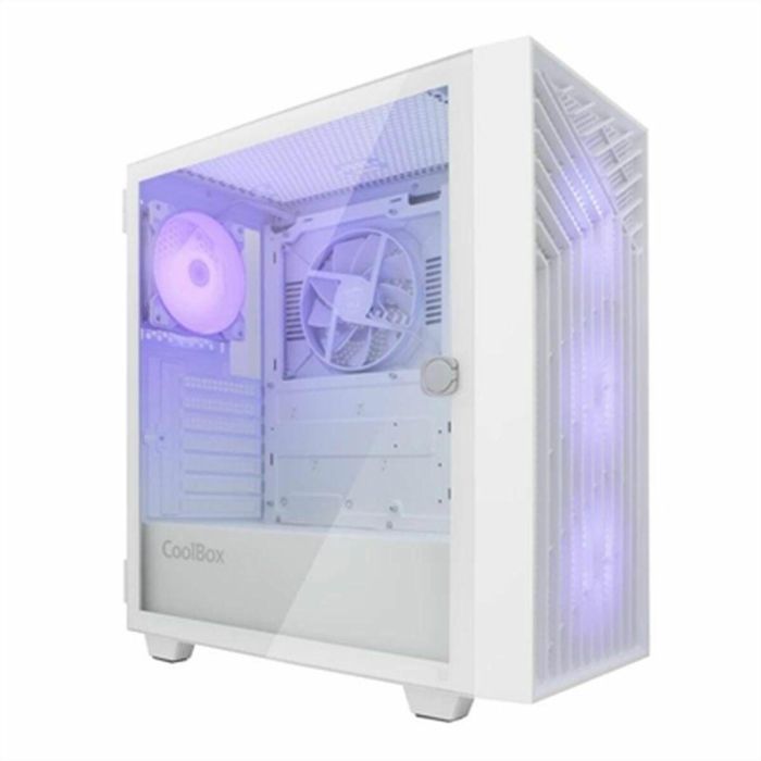 Caja Semitorre ATX CoolBox COO-CHA-GA300W-0 Blanco 0 Caja Semitorre ATX CoolBox COO-CHA-GA300W-0 Blanco 0