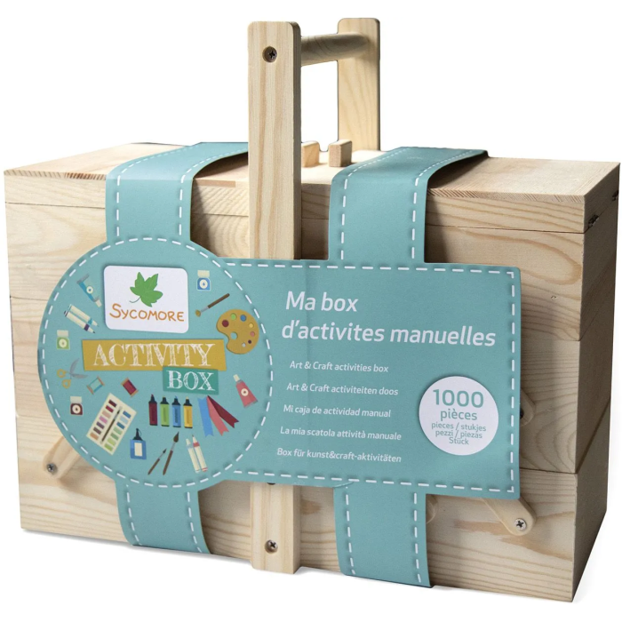 Sycomore AUS3700143935685 Caja de Actividades de Manualidades, 1000 Piezas, Desde 3 Años 4 Sycomore AUS3700143935685 Caja de Actividades de Manualidades, 1000 Piezas, Desde 3 Años 4