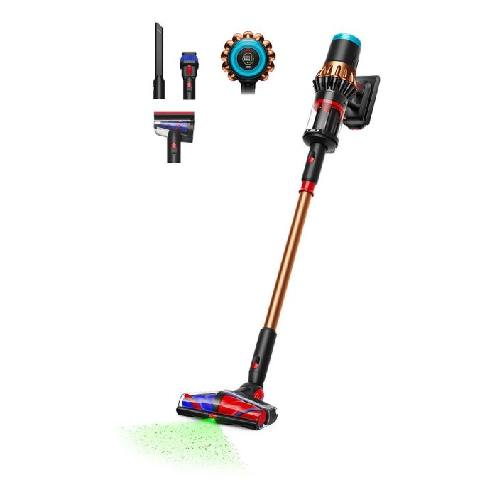 Dyson V16 Piston Animal Aspiradora Escoba 2 en 1 Sin Bolsa 1,3L Negro/Cobre con Filtro HEPA y Cepillo Motorizado para Pelo de Mascotas 0 Dyson V16 Piston Animal Aspiradora Escoba 2 en 1 Sin Bolsa 1,3L Negro/Cobre con Filtro HEPA y Cepillo Motorizado para Pelo de Mascotas 0