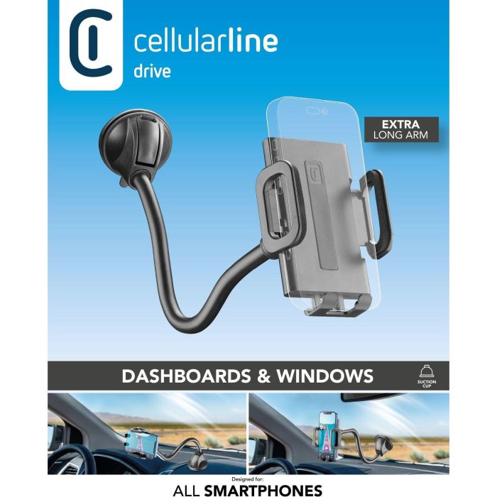 Cellularline Hug Flexi XL Universal In Car Holder 1