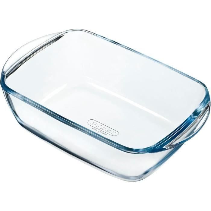 Pyrex 1450143 Plato para Freidora de Aire Rectangular Vidrio Borosilicato 23x15 cm 3 Pyrex 1450143 Plato para Freidora de Aire Rectangular Vidrio Borosilicato 23x15 cm 3