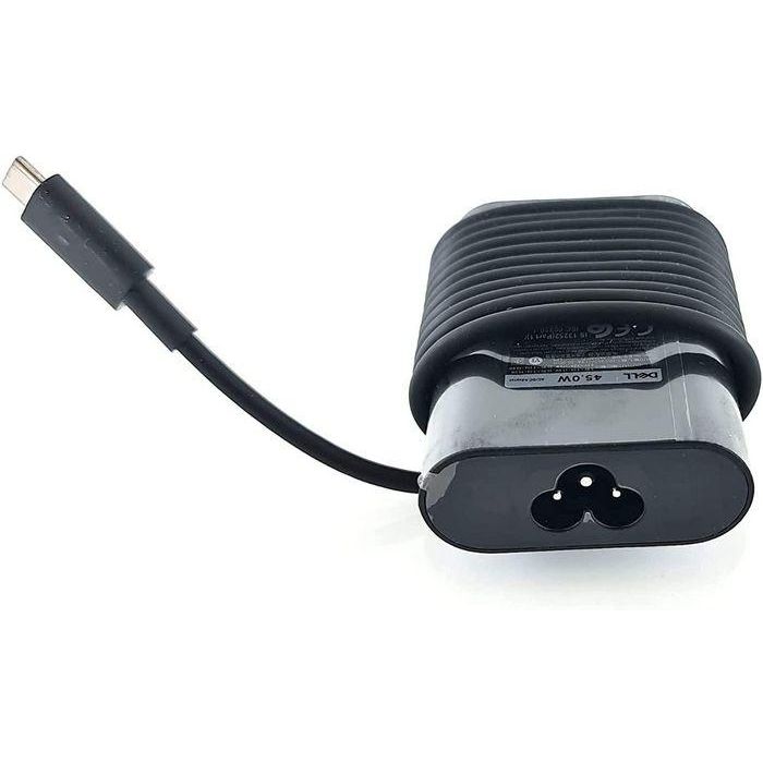Dell AC Adapter, 45W, 19.5V, 3 Pin, Type C, C6 Power Cord, PD2.1 1 Dell AC Adapter, 45W, 19.5V, 3 Pin, Type C, C6 Power Cord, PD2.1 1