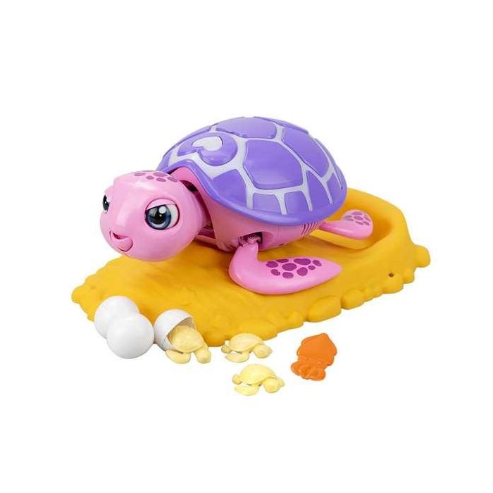 Tortuga interactiva salva la tortuga. te compensara si la cuidas. pone huevos! dale de comer y curala. 19,20x34x20 cm. - modelos surtidos 1 Tortuga interactiva salva la tortuga. te compensara si la cuidas. pone huevos! dale de comer y curala. 19,20x34x20 cm. - modelos surtidos 1