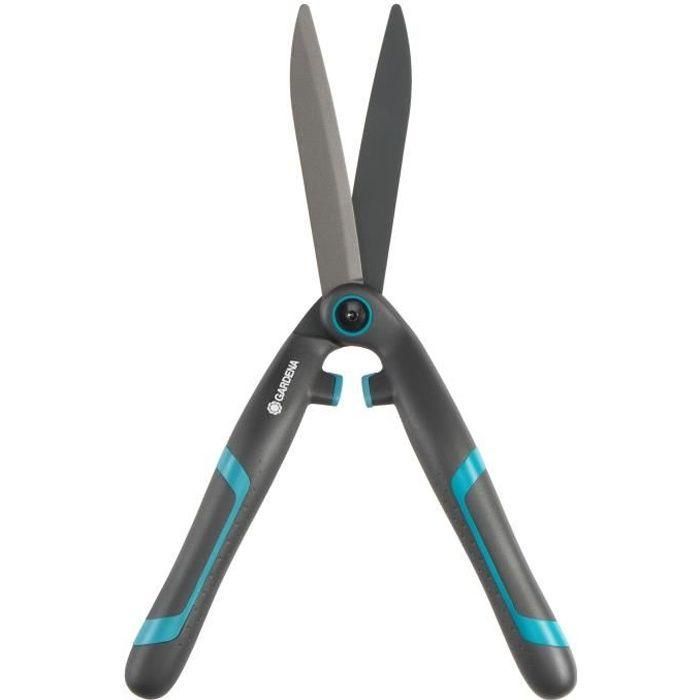 Gardena PrecisionCut Cizallas para madera de boj, hojas rectas, antiadherente, podadora integrada, ultraligero 615g, hoja 17 cm