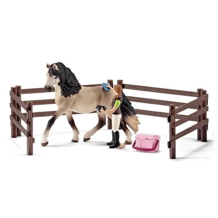 Schleich - Kit de cuidado de caballos andaluígricos - 42270 - Horse Club Range 1