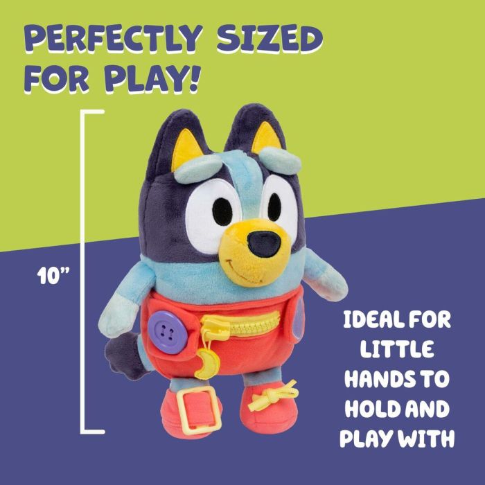 Bluey BLU0630996189641 Peluche de actividades para bebé - 25 cm 2