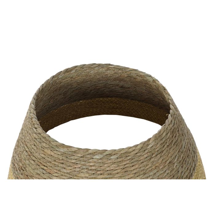 DKD Home Decor Base Arbol Tradicional Rojo Dorado 45x24x45 cm Fibra Seagrass (3 Unidades) 2