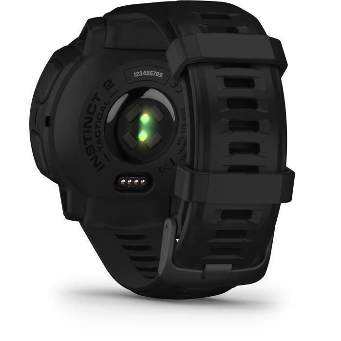 Reloj conectado - GARMIN - Instinct 2 Solar - Edición táctica - Negro 2