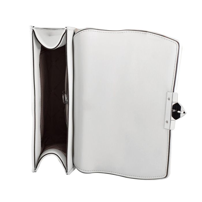 Bolso Mujer Michael Kors Serena Blanco 22 x 16 x 9 cm 1