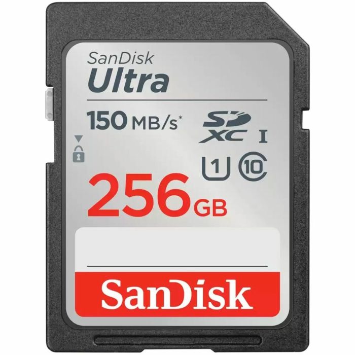 Sandisk Ultra 256Gb Sdxc Memory Card 150Mb/S