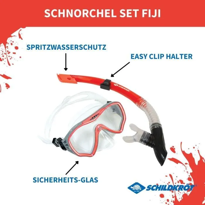 Schildkröt Set de Buceo Unisex Adulto Fiji Talla Única - 940012 1