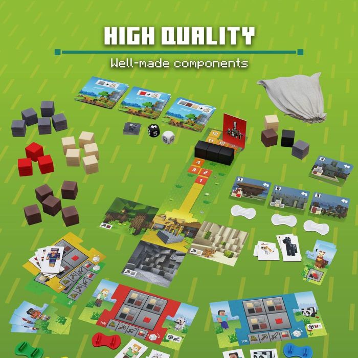 Juego de Mesa Minecraft Heroes of the Village 2 Juego de Mesa Minecraft Heroes of the Village 2