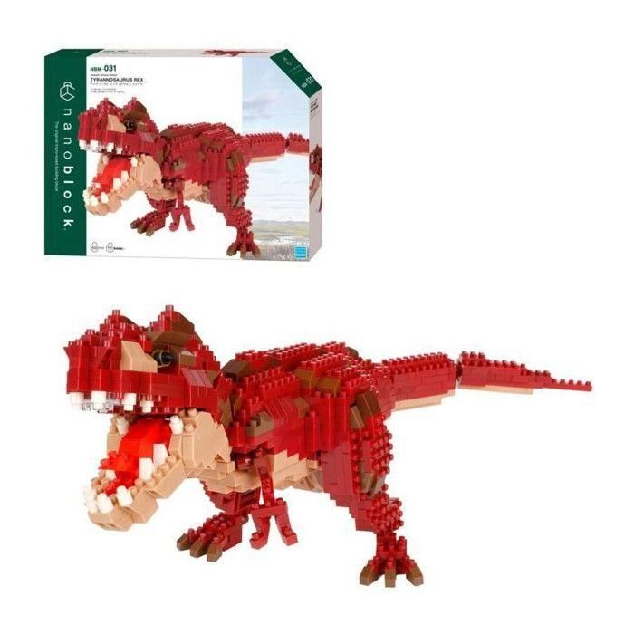 Nanoblock NBM-031 - Tyrannosaurus Rex Edición Deluxe 5 Nanoblock NBM-031 - Tyrannosaurus Rex Edición Deluxe 5