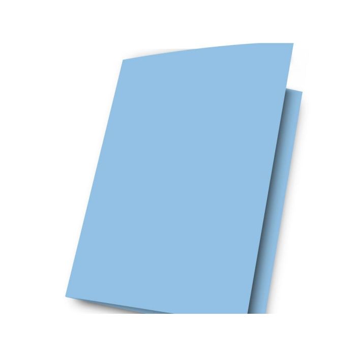 Gio Subcarpeta Simple Cartulina Folio 180 gr Azul Pastel -50U- 2