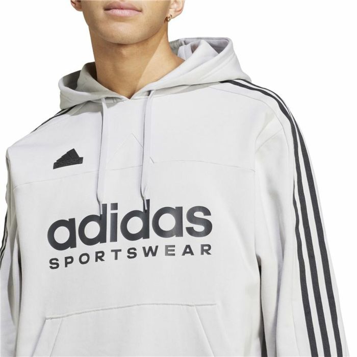 Sudadera con Capucha Hombre Adidas House Of Tiro Fleece Gris XS 2 Sudadera con Capucha Hombre Adidas House Of Tiro Fleece Gris XS 2