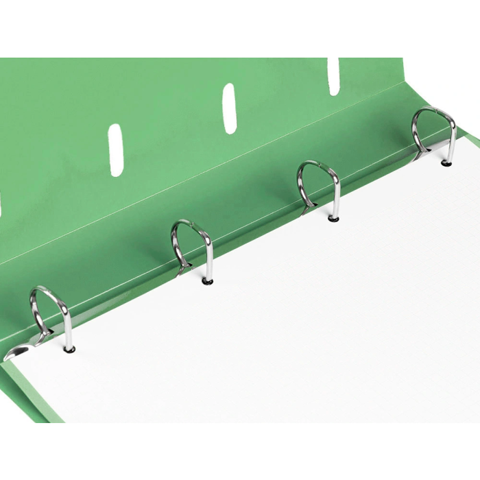 Liderpapel Carpeta con Recambio A4 Cuadro 5mm 100 Hojas 80g Polipropileno 4 Anillas 25mm Color Verde 2 Liderpapel Carpeta con Recambio A4 Cuadro 5mm 100 Hojas 80g Polipropileno 4 Anillas 25mm Color Verde 2