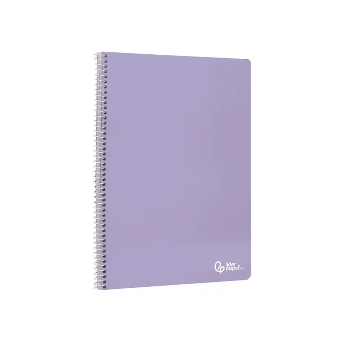 Liderpapel Cuaderno Espiral Smart A4 Tapa Blanda 80 Hojas 75gr Cuadro 5 mm Con Margen Colores Surtidos 4
