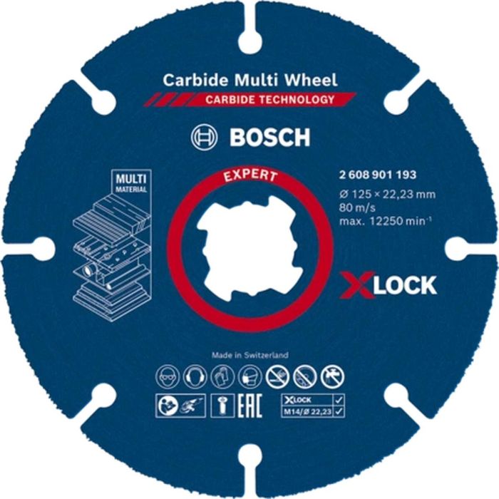 Bosch Professional BOS4059952567518 Disco A Crunciation Carbide Multi Wheel 125 mm Bosch Expert 0 Bosch Professional BOS4059952567518 Disco A Crunciation Carbide Multi Wheel 125 mm Bosch Expert 0