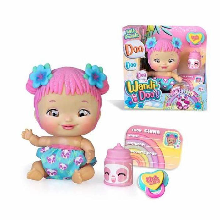 Muñeco wandi-doo asian 20 cm ¡habla mediante el lenguaje universal de los bebes! incluye biberón y chupete 2 Muñeco wandi-doo asian 20 cm ¡habla mediante el lenguaje universal de los bebes! incluye biberón y chupete 2