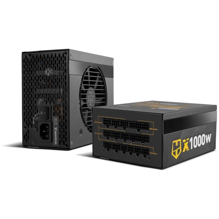 Nox Hummer X 1000W Gold Edition Fuente de Alimentación PC Modular Ultra Silenciosa 80 Plus Gold 24-pin ATX Negro 1 Nox Hummer X 1000W Gold Edition Fuente de Alimentación PC Modular Ultra Silenciosa 80 Plus Gold 24-pin ATX Negro 1