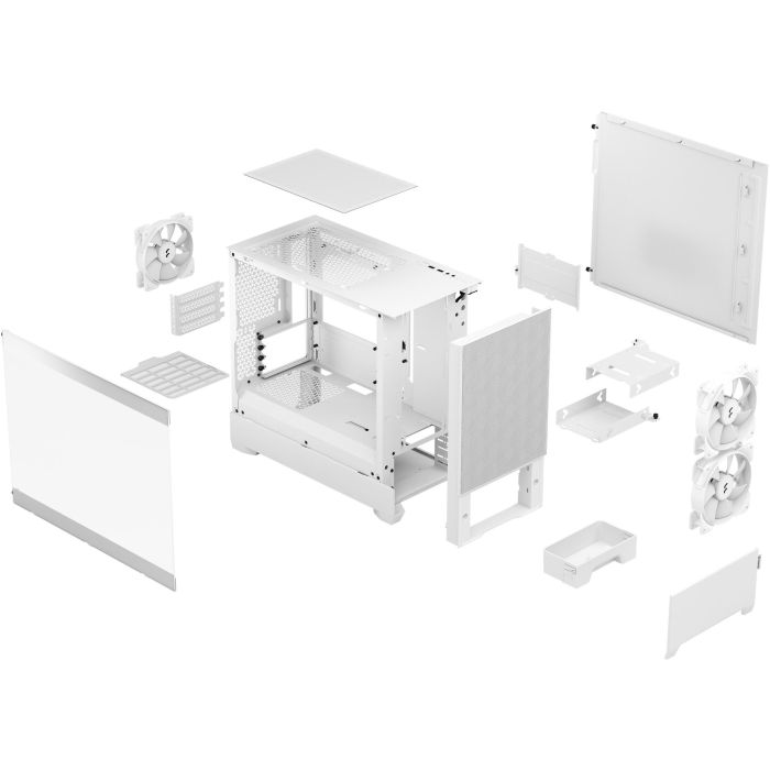 Fractal Design Pop Mini Air Blanco - Torre PC micro ATX/Mini-ITX - FD-C-POR1M-01 3 Fractal Design Pop Mini Air Blanco - Torre PC micro ATX/Mini-ITX - FD-C-POR1M-01 3
