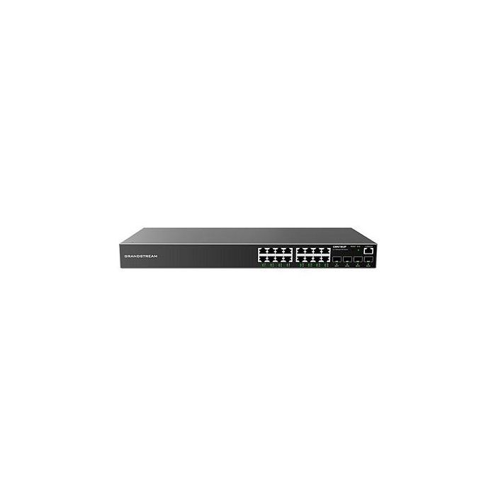 Grandstream GWN7802P Switch Gestionado L2+ 16+4 Puertos Gigabit Ethernet PoE Grandstream GWN7802P Switch Gestionado L2+ 16+4 Puertos Gigabit Ethernet PoE