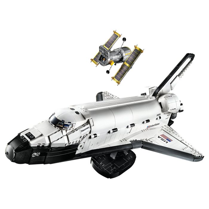 LEGO Creator Expert NASA Spaceshuttle Discovery - Set de construcción 2354 piezas, Maqueta del Transbordador Espacial, para adultos y fans 12