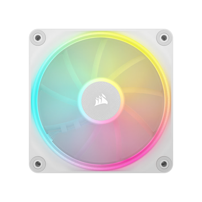 Corsair CO-9051029-WW Ventilador 12cm RGB Blanco para Carcasa de Ordenador 1