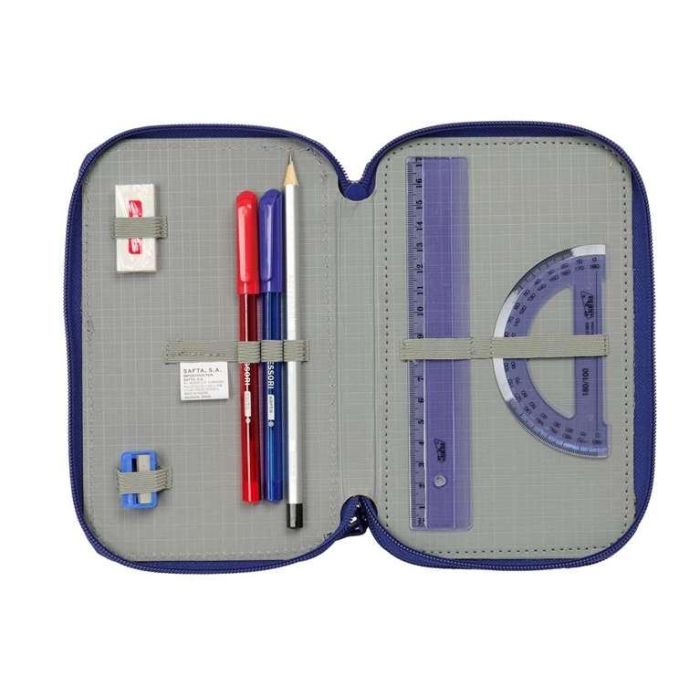 Safta Plumier Escolar Triple F.C. Barcelona 1ª Equipación 25/26 37 Piezas 195x125x55 mm 2 Safta Plumier Escolar Triple F.C. Barcelona 1ª Equipación 25/26 37 Piezas 195x125x55 mm 2