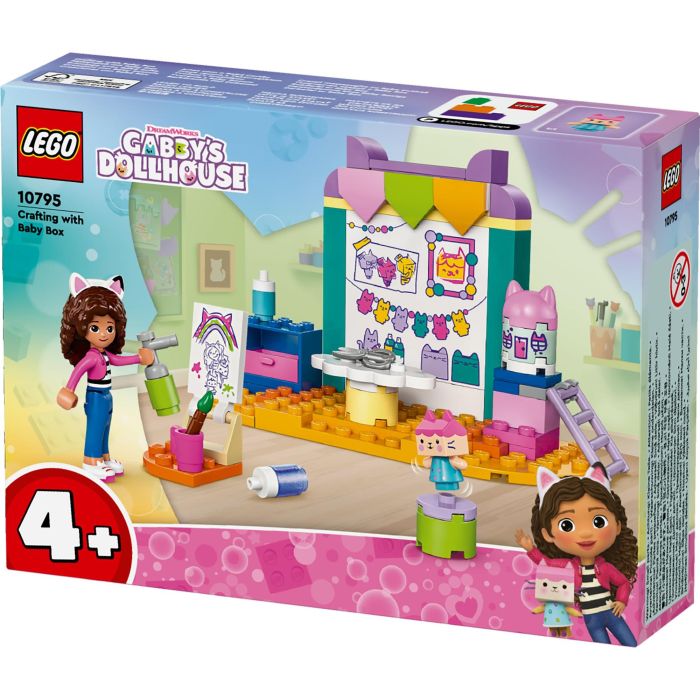 LEGO 10795 La Casa de Gabby Creaciones con Bebé Box – Set de Construcción de Manualidades con Personajes Gabby y Bebé Box para Niños +4 años 11