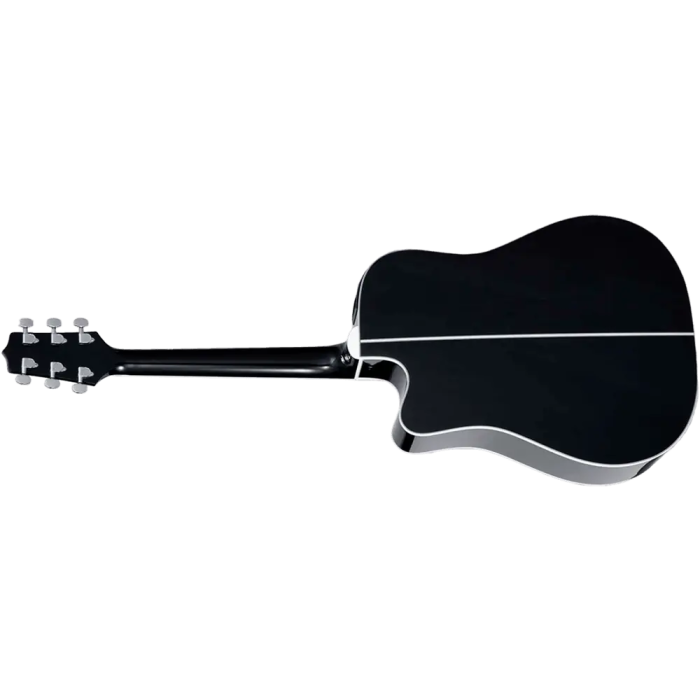 Takamine GD34CE Guitarra Acústica-Electrónica Dreadnought Cutaway, Tapa de Abeto Macizo, Negra 1