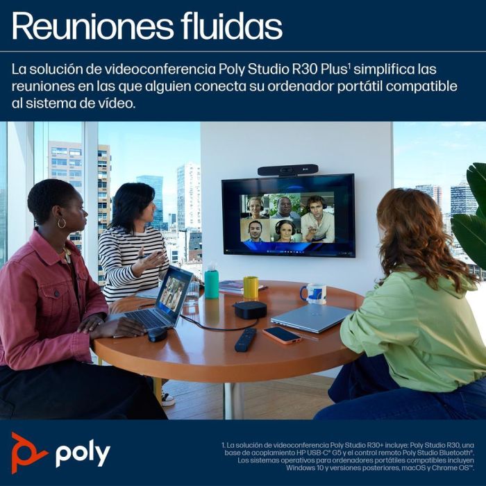 Webcam Poly Studio 30 4K Uhd 5 Webcam Poly Studio 30 4K Uhd 5