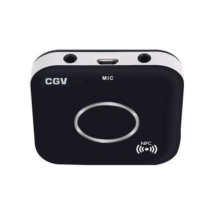 CGV 50903 MyBTplayer 1.0 Receptor Bluetooth con función Kit Manos Libres, NFC y 2 salidas de jack de 3,5 mm - Negro 2 CGV 50903 MyBTplayer 1.0 Receptor Bluetooth con función Kit Manos Libres, NFC y 2 salidas de jack de 3,5 mm - Negro 2