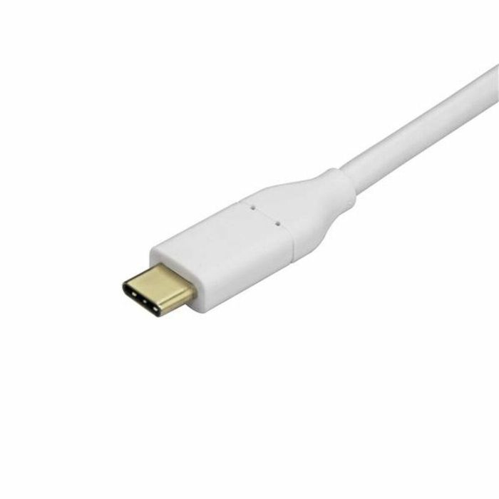 Adaptador USB C a Mini DisplayPort Startech CDP2MDP Blanco 4K Ultra HD 2 Adaptador USB C a Mini DisplayPort Startech CDP2MDP Blanco 4K Ultra HD 2