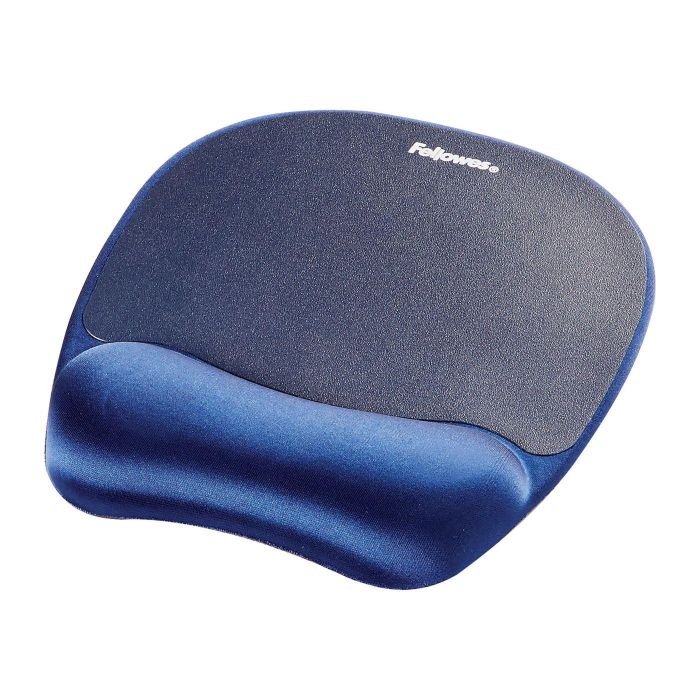Fellowes Alfombrilla Con Reposamuñecas Memory Foam Azul Fellowes Alfombrilla Con Reposamuñecas Memory Foam Azul