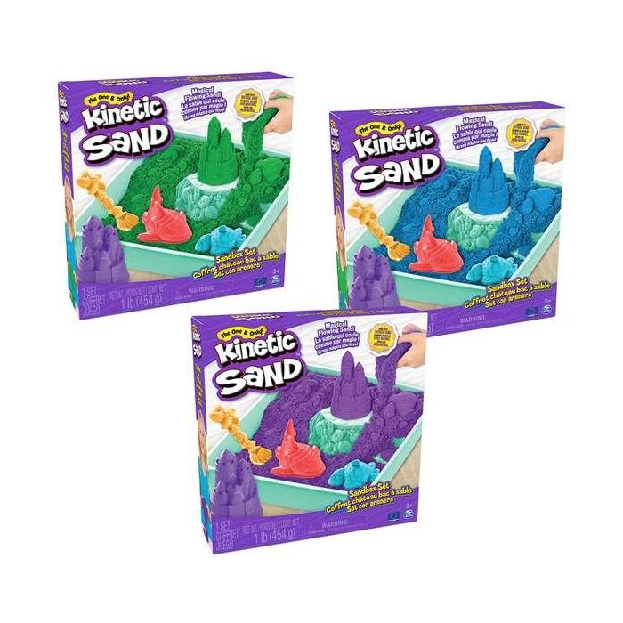 Sandbox Set Surtido Kinetic Sand 6067800 Spin Master 40 Sandbox Set Surtido Kinetic Sand 6067800 Spin Master 40