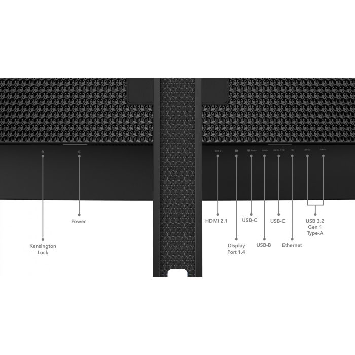 Lenovo Y34wz-30 Monitor Gaming 86.36cm 34" WQHD 165Hz 1ms VA Mini LED Curvo HDMI USB-C 3