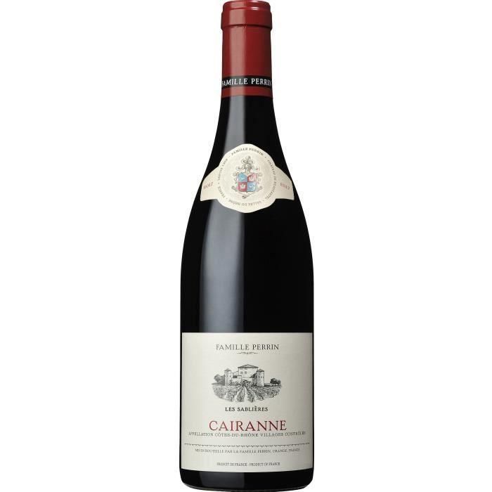 Famille Perrin Les Sablieres 2018 Côtes-du-Rhône Villages Cairanne - Vino tinto del Valle del Ródano