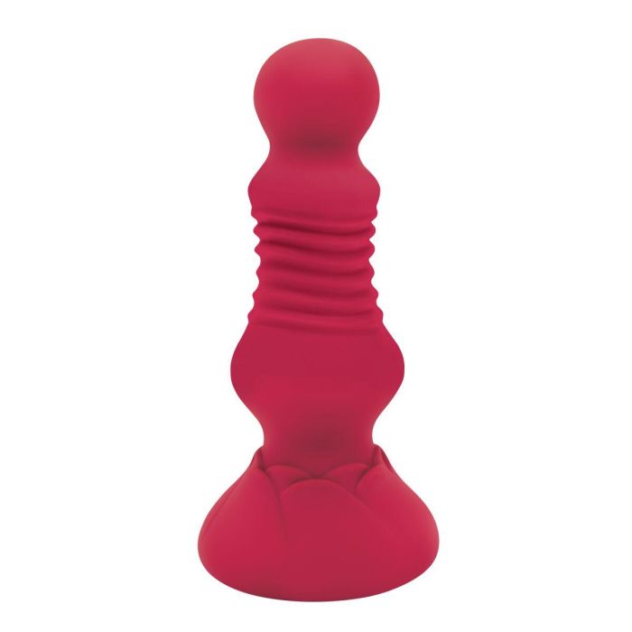 Vibrador anal Secret Kisses Rojo 4 Vibrador anal Secret Kisses Rojo 4