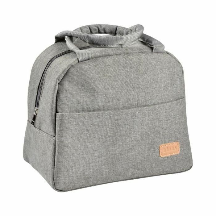 Beaba Lonchera Térmica Isotérmica Gris Jaspeado con Asas - Bolso Aislado para Biberones, Comida Bebé y Meriendas - Mantiene Caliente o Frío 2 Beaba Lonchera Térmica Isotérmica Gris Jaspeado con Asas - Bolso Aislado para Biberones, Comida Bebé y Meriendas - Mantiene Caliente o Frío 2