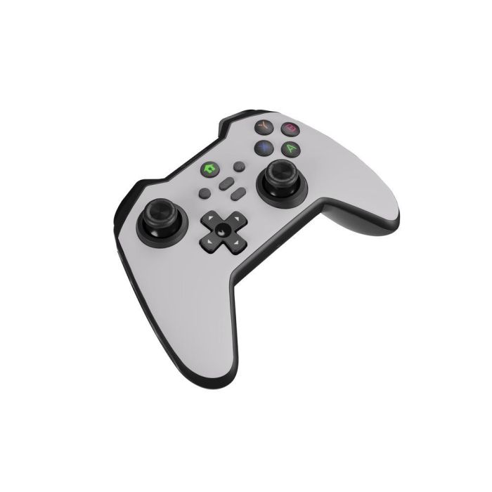 GENESIS Mangan 400 Gamepad Inalámbrico Bluetooth Blanco para PC, Switch, Android, iOS. Precisión, Vibración, Joysticks Analógicos 1
