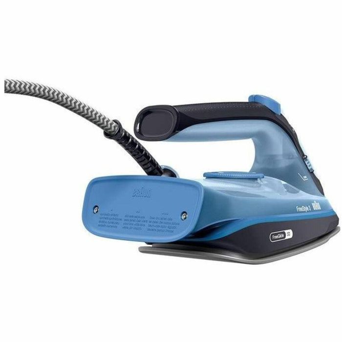 Braun FI3194 BK Freestyle 3 - Vapor Hierro - Potencia 2400 W - Vapor constante 45 g/min presionando 200 g/min - Sole Superceramic 4